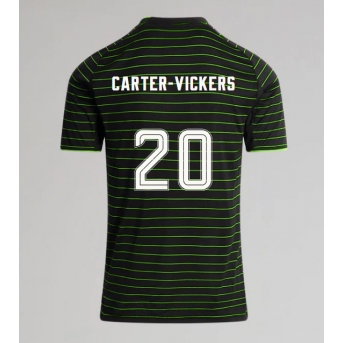 Billige Fotballdrakt Celtic Cameron Carter-Vickers #20 Replika Bortedrakt 2025-26 Kortermet